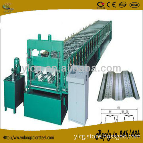 manual decoiler sheet metal roof tile machine with PLC